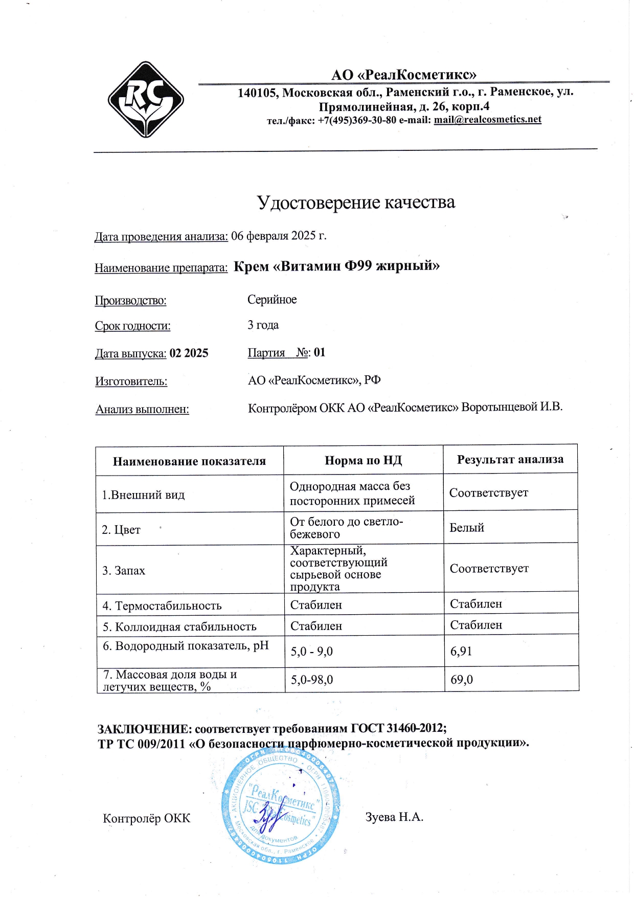 Паспорт №022025